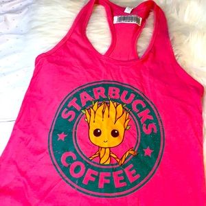 Racer Back T Starbucks Shirt!